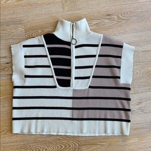 Entro three-quarter short sleeve sweater